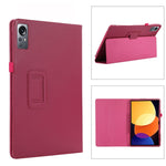 Custodia per tablet in pelle con texture Litchi con supporto, For Lenovo Tab P11 Pro Gen 2, For Xiaomi Pad 5 Pro 12.4