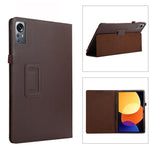Custodia per tablet in pelle con texture Litchi con supporto, For Lenovo Tab P11 Pro Gen 2, For Xiaomi Pad 5 Pro 12.4