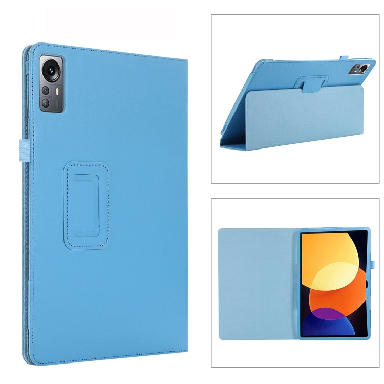 Custodia per tablet in pelle con texture Litchi con supporto, For Lenovo Tab P11 Pro Gen 2, For Xiaomi Pad 5 Pro 12.4