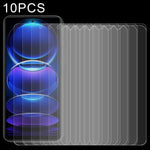 Pellicola in vetro temperato 10 pezzi 0,26 mm 9H 2,5D, For Xiaomi Redmi Note 12 China / Note 12 Global (10 PCS), For Xiaomi Redmi Note 12 Pro / 12 Pro+ / 12 Explorer / Note 12 Pro Speed (10 PCS)