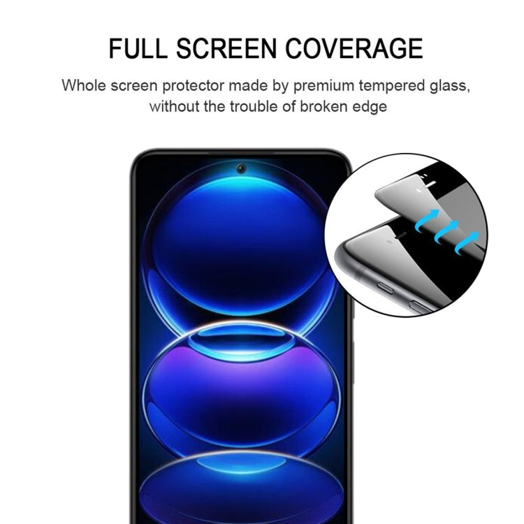 Pellicola in vetro temperato con protezione per schermo a copertura totale, For Xiaomi Redmi Note 12 China (1 PC), For Xiaomi Redmi Note 12 Pro / 12 Pro+ / 12 Explorer / Note 12 Pro Speed (1 PC)