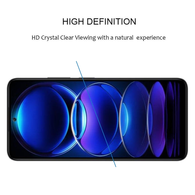 Pellicola in vetro temperato con protezione per schermo a copertura totale, For Xiaomi Redmi Note 12 China (1 PC), For Xiaomi Redmi Note 12 Pro / 12 Pro+ / 12 Explorer / Note 12 Pro Speed (1 PC)
