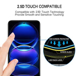 Pellicola in vetro temperato con protezione per schermo a copertura totale, For Xiaomi Redmi Note 12 China (1 PC), For Xiaomi Redmi Note 12 Pro / 12 Pro+ / 12 Explorer / Note 12 Pro Speed (1 PC)