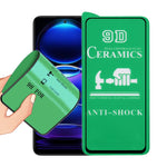 Film ceramico a colla a schermo intero 9D, For Xiaomi Redmi Note 12 China / Note 12 Global (1 PC), For Xiaomi Redmi Note 12 Pro / 12 Pro+ / 12 Explorer (1 PC)