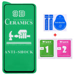 Film ceramico a colla a schermo intero 9D, For Xiaomi Redmi Note 12 China / Note 12 Global (1 PC), For Xiaomi Redmi Note 12 Pro / 12 Pro+ / 12 Explorer (1 PC)