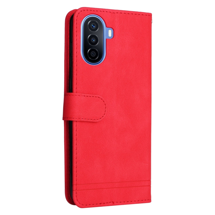 Custodia per telefono in pelle con bottone in metallo con albero della vita Skin Feel, For Huawei nova Y70 / Y70 Plus / Enjoy 50, For Huawei nova Y90 / Enjoy 50 Pro, For Honor X8 5G / X6, For OPPO A17