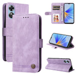 Custodia per telefono in pelle con bottone in metallo con albero della vita Skin Feel, For Huawei nova Y70 / Y70 Plus / Enjoy 50, For Huawei nova Y90 / Enjoy 50 Pro, For Honor X8 5G / X6, For OPPO A17