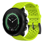 Per il cinturino in silicone traspirante Suunto 9, escludere il soggetto