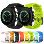 Per il cinturino in silicone traspirante Suunto 9, escludere il soggetto