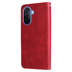 Custodia per telefono in pelle con cerniera in vitello, For Huawei nova Y70 / Y70 Plus/ Enjoy 50, For Huawei nova Y90 / Enjoy 50 Pro, For Honor X8 5G / X6, For Samsung Galaxy A14 5G