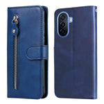 Custodia per telefono in pelle con cerniera in vitello, For Huawei nova Y70 / Y70 Plus/ Enjoy 50, For Huawei nova Y90 / Enjoy 50 Pro, For Honor X8 5G / X6, For Samsung Galaxy A14 5G