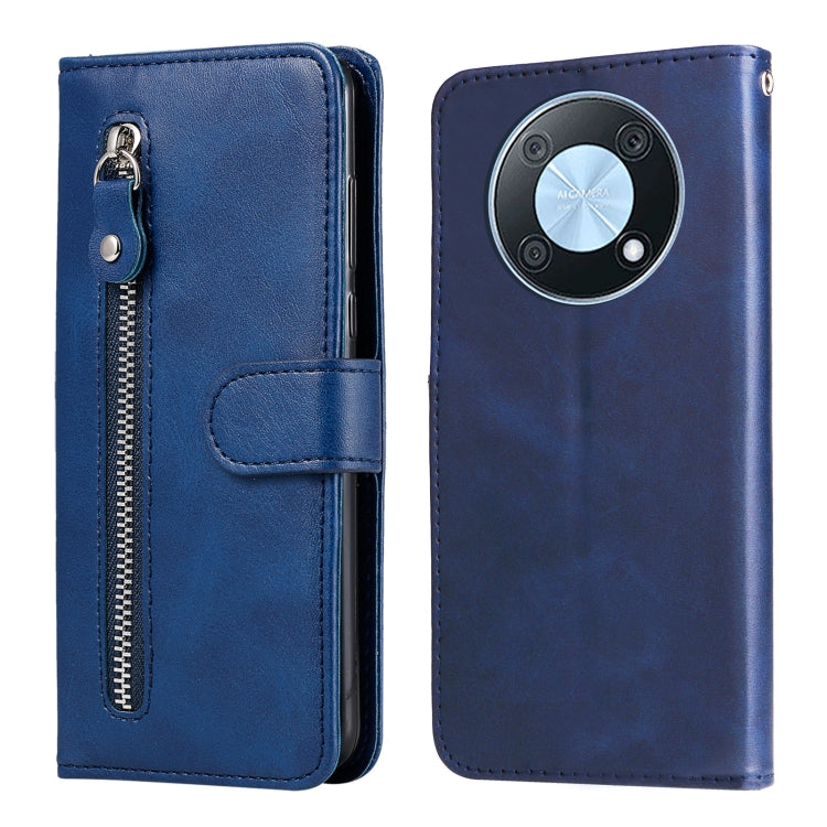 Custodia per telefono in pelle con cerniera in vitello, For Huawei nova Y70 / Y70 Plus/ Enjoy 50, For Huawei nova Y90 / Enjoy 50 Pro, For Honor X8 5G / X6, For Samsung Galaxy A14 5G