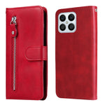 Custodia per telefono in pelle con cerniera in vitello, For Huawei nova Y70 / Y70 Plus/ Enjoy 50, For Huawei nova Y90 / Enjoy 50 Pro, For Honor X8 5G / X6, For Samsung Galaxy A14 5G