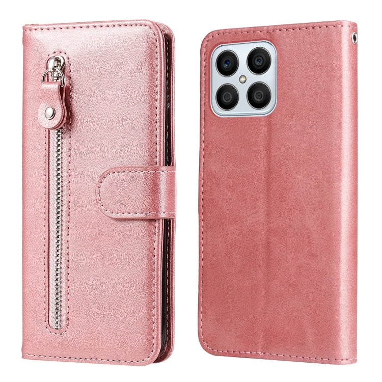 Custodia per telefono in pelle con cerniera in vitello, For Huawei nova Y70 / Y70 Plus/ Enjoy 50, For Huawei nova Y90 / Enjoy 50 Pro, For Honor X8 5G / X6, For Samsung Galaxy A14 5G