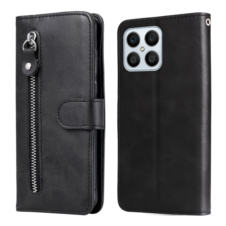 Custodia per telefono in pelle con cerniera in vitello, For Huawei nova Y70 / Y70 Plus/ Enjoy 50, For Huawei nova Y90 / Enjoy 50 Pro, For Honor X8 5G / X6, For Samsung Galaxy A14 5G
