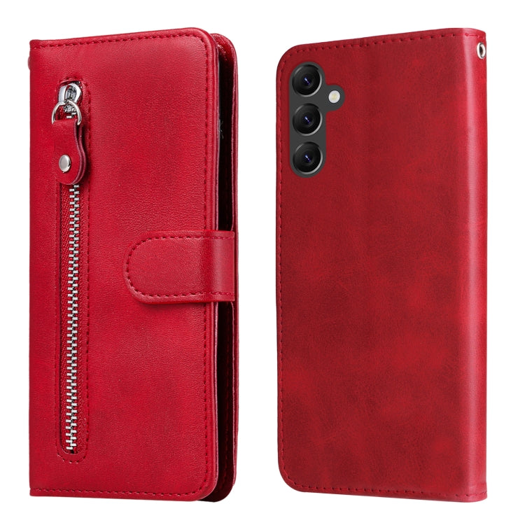 Custodia per telefono in pelle con cerniera in vitello, For Huawei nova Y70 / Y70 Plus/ Enjoy 50, For Huawei nova Y90 / Enjoy 50 Pro, For Honor X8 5G / X6, For Samsung Galaxy A14 5G