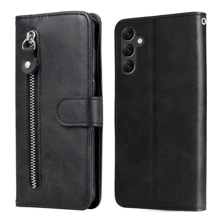 Custodia per telefono in pelle con cerniera in vitello, For Huawei nova Y70 / Y70 Plus/ Enjoy 50, For Huawei nova Y90 / Enjoy 50 Pro, For Honor X8 5G / X6, For Samsung Galaxy A14 5G