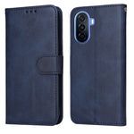 Custodia per telefono in pelle a conchiglia con struttura in vitello classico, For OPPO A17, For Samsung Galaxy A14 5G, For Huawei nova Y70 / Y70 Plus/Enjoy 50, For Huawei nova Y90 / Enjoy 50 Pro