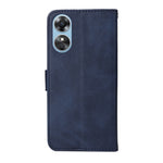 Custodia per telefono in pelle a conchiglia con struttura in vitello classico, For OPPO A17, For Samsung Galaxy A14 5G, For Huawei nova Y70 / Y70 Plus/Enjoy 50, For Huawei nova Y90 / Enjoy 50 Pro