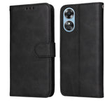Custodia per telefono in pelle a conchiglia con struttura in vitello classico, For OPPO A17, For Samsung Galaxy A14 5G, For Huawei nova Y70 / Y70 Plus/Enjoy 50, For Huawei nova Y90 / Enjoy 50 Pro