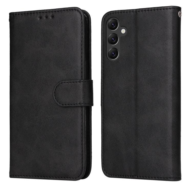 Custodia per telefono in pelle a conchiglia con struttura in vitello classico, For OPPO A17, For Samsung Galaxy A14 5G, For Huawei nova Y70 / Y70 Plus/Enjoy 50, For Huawei nova Y90 / Enjoy 50 Pro