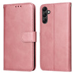 Custodia per telefono in pelle a conchiglia con struttura in vitello classico, For OPPO A17, For Samsung Galaxy A14 5G, For Huawei nova Y70 / Y70 Plus/Enjoy 50, For Huawei nova Y90 / Enjoy 50 Pro