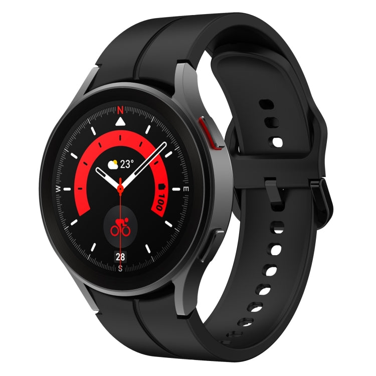 Cinturino in silicone con fibbia colorata, For Samsung Galaxy Watch 5 Pro 45mm
