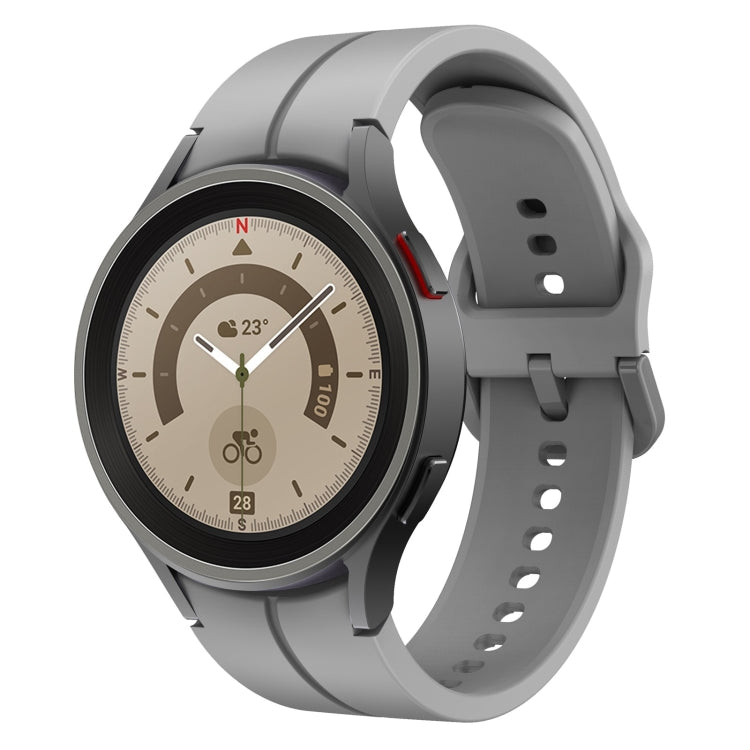 Cinturino in silicone con fibbia colorata, For Samsung Galaxy Watch 5 Pro 45mm