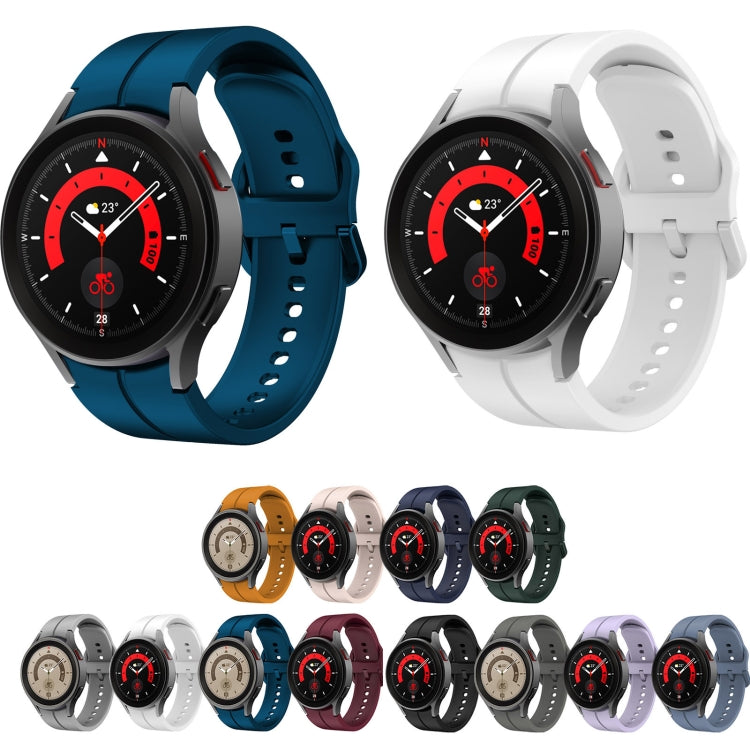 Cinturino in silicone con fibbia colorata, For Samsung Galaxy Watch 5 Pro 45mm