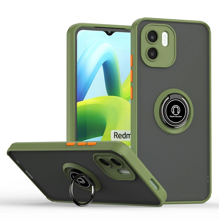 Custodia per telefono Q Shadow 1 serie TPU + PC con supporto ad anello, For Xiaomi Redmi A1, For TCL ION z