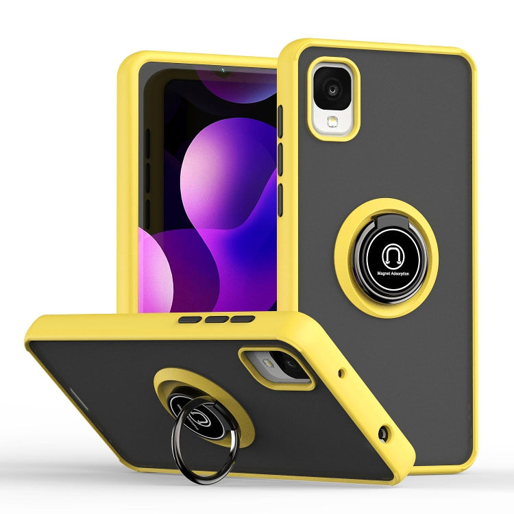 Custodia per telefono Q Shadow 1 serie TPU + PC con supporto ad anello, For Xiaomi Redmi A1, For TCL ION z