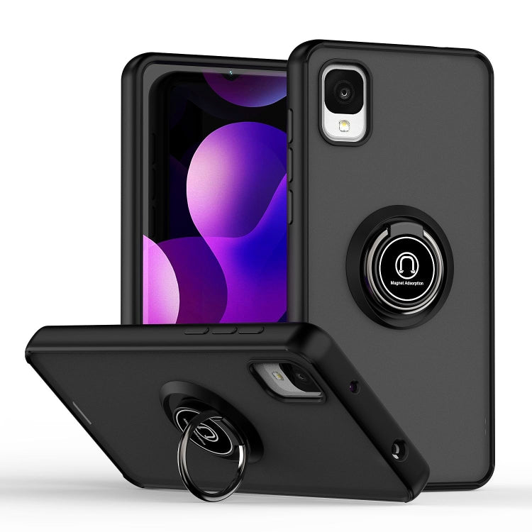 Custodia per telefono Q Shadow 1 serie TPU + PC con supporto ad anello, For Xiaomi Redmi A1, For TCL ION z