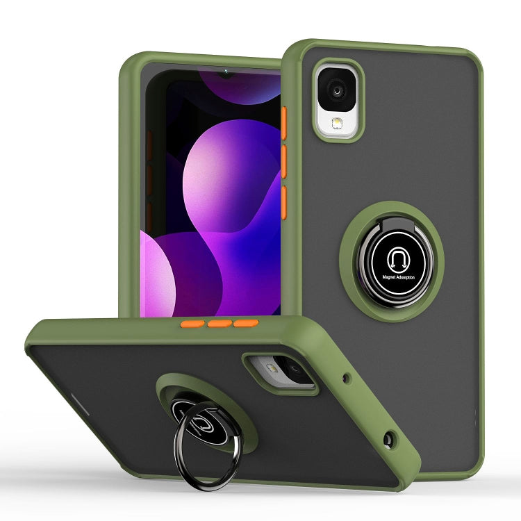 Custodia per telefono Q Shadow 1 serie TPU + PC con supporto ad anello, For Xiaomi Redmi A1, For TCL ION z