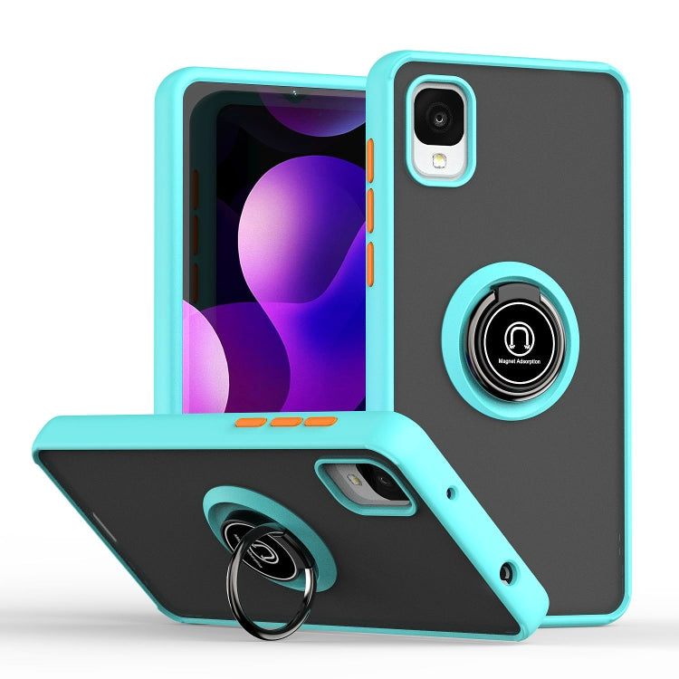 Custodia per telefono Q Shadow 1 serie TPU + PC con supporto ad anello, For Xiaomi Redmi A1, For TCL ION z