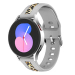 Cinturino in silicone con stampa a grana verticale, For Samsung Galaxy Watch 5 40mm / 44mm, For Samsung Galaxy Watch 5 Pro 45mm