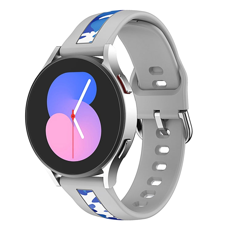 Cinturino in silicone con stampa a grana verticale, For Samsung Galaxy Watch 5 40mm / 44mm, For Samsung Galaxy Watch 5 Pro 45mm