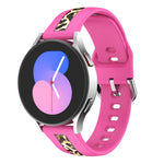 Cinturino in silicone con stampa a grana verticale, For Samsung Galaxy Watch 5 40mm / 44mm, For Samsung Galaxy Watch 5 Pro 45mm