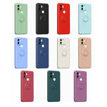 Custodia per telefono in silicone TPU con cavalletto ad anello, For Xiaomi Redmi A1, For Samsung Galaxy S23 ultra 5G