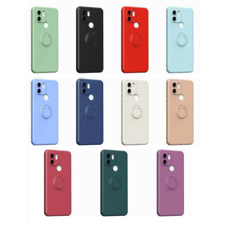 Custodia per telefono in silicone TPU con cavalletto ad anello, For Xiaomi Redmi A1, For Samsung Galaxy S23 ultra 5G