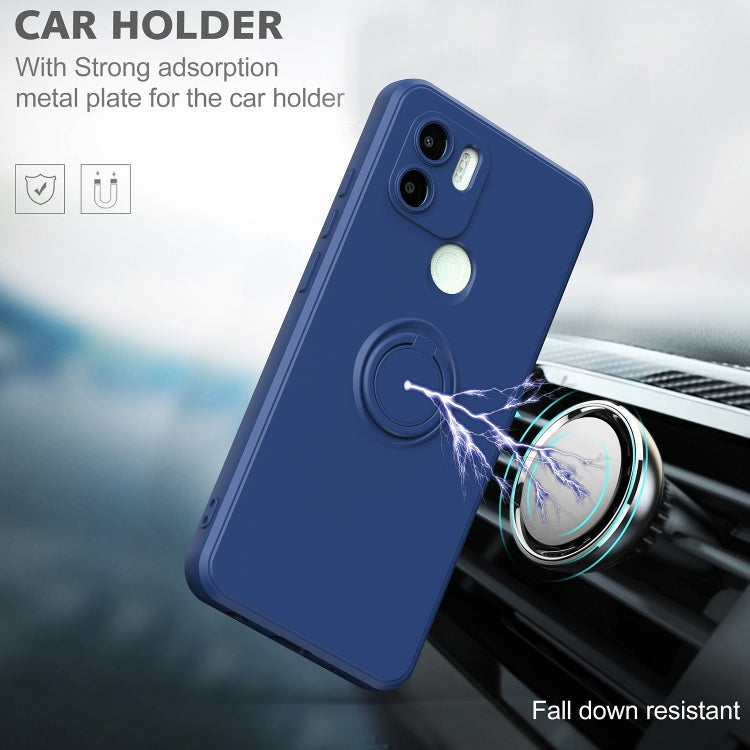 Custodia per telefono in silicone TPU con cavalletto ad anello, For Xiaomi Redmi A1, For Samsung Galaxy S23 ultra 5G