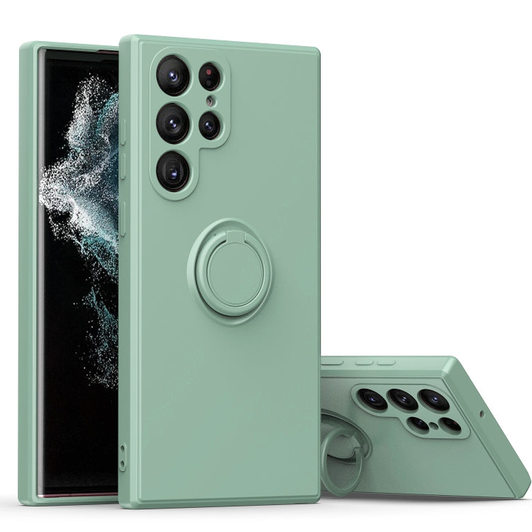 Custodia per telefono in silicone TPU con cavalletto ad anello, For Xiaomi Redmi A1, For Samsung Galaxy S23 ultra 5G