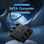 Adattatore SATA USB 3.0 Type-C per HDD 2,5/3,5 pollici