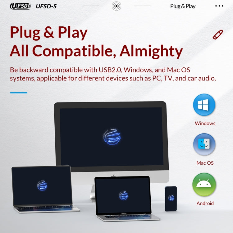 Unità flash ORICO UFS USB-A e Type-C fino a 512GB
