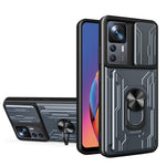 Custodia per telefono scorrevole Camshield TPU + PC con slot per schede, For Xiaomi 12T / 12T Pro / Redmi K50 Ultra
