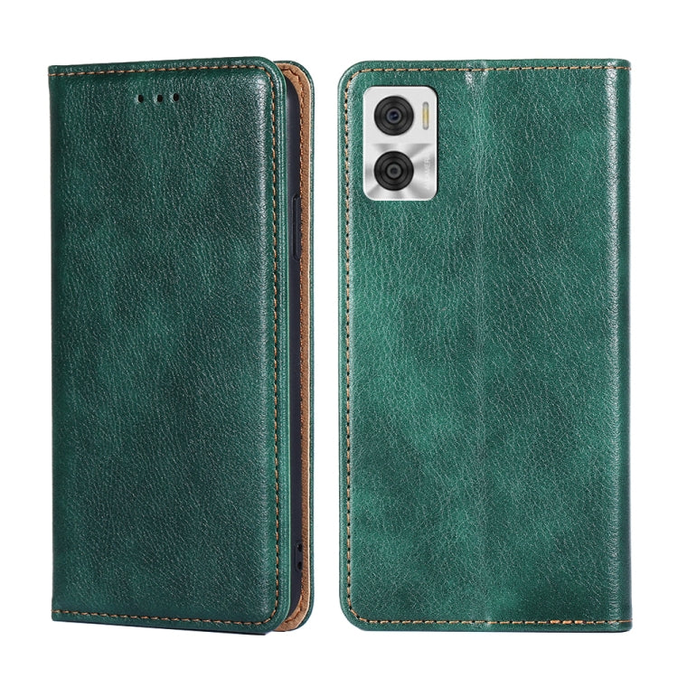 Custodia per telefono in pelle magnetica tinta unita lucida olio, For Motorola Moto E22/E22i, For Samsung Galaxy A04, For TCL 305i, For Nokia G60 5G, For Honor X8 5G/X6
