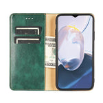 Custodia per telefono in pelle magnetica tinta unita lucida olio, For Motorola Moto E22/E22i, For Samsung Galaxy A04, For TCL 305i, For Nokia G60 5G, For Honor X8 5G/X6
