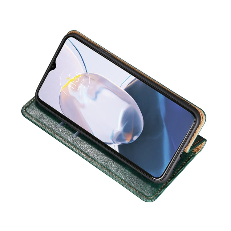 Custodia per telefono in pelle magnetica tinta unita lucida olio, For Motorola Moto E22/E22i, For Samsung Galaxy A04, For TCL 305i, For Nokia G60 5G, For Honor X8 5G/X6