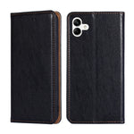 Custodia per telefono in pelle magnetica tinta unita lucida olio, For Motorola Moto E22/E22i, For Samsung Galaxy A04, For TCL 305i, For Nokia G60 5G, For Honor X8 5G/X6
