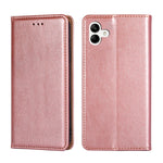 Custodia per telefono in pelle magnetica tinta unita lucida olio, For Motorola Moto E22/E22i, For Samsung Galaxy A04, For TCL 305i, For Nokia G60 5G, For Honor X8 5G/X6