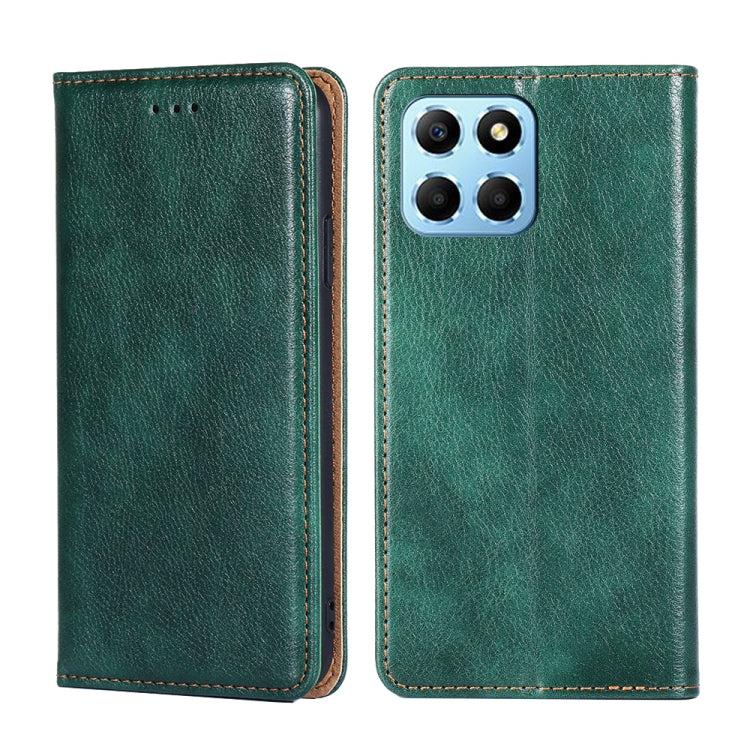 Custodia per telefono in pelle magnetica tinta unita lucida olio, For Motorola Moto E22/E22i, For Samsung Galaxy A04, For TCL 305i, For Nokia G60 5G, For Honor X8 5G/X6